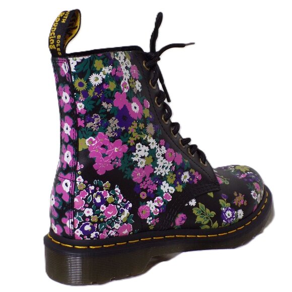 🆕 DR. MARTENS 1460 Vintage Floral Lace-Up Ankle Boot Bootie 7 - Picture 10 of 16